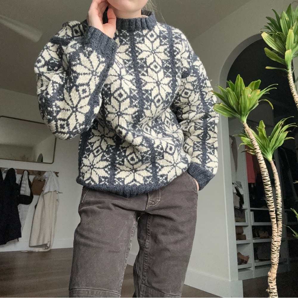 Hand made | Wool Knit Sweater XS